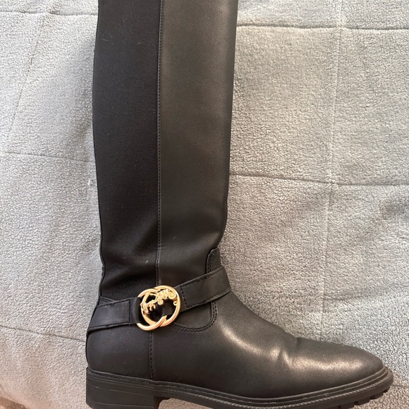 Coach Black Leather Boots - Picture 5 of 8